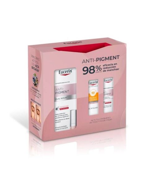 EUCERIN COFRE ANTI-PIGMENT +CONORNO OJOS 5ML+ SUN PROTECION 7ML