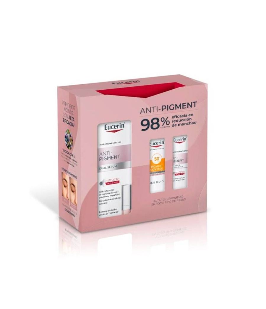 EUCERIN COFRE ANTI-PIGMENT +CONORNO OJOS 5ML+ SUN PROTECION 7ML