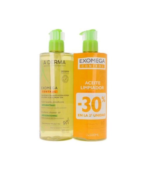 ADERMA EXOMEGA  ACEITE LIMPIADOR -30% 2º U