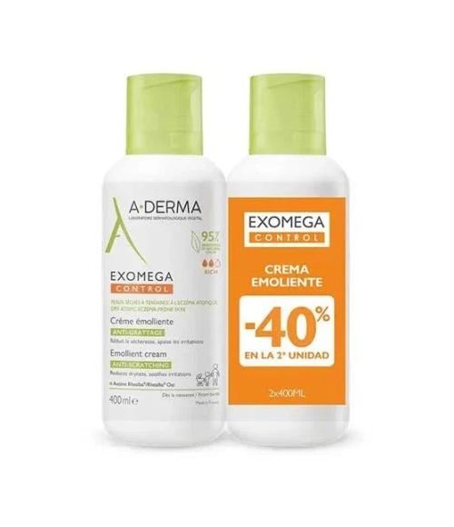 ADERMA EXOMEGA CREMA EMOLIENTE -40% LA 2º UNID