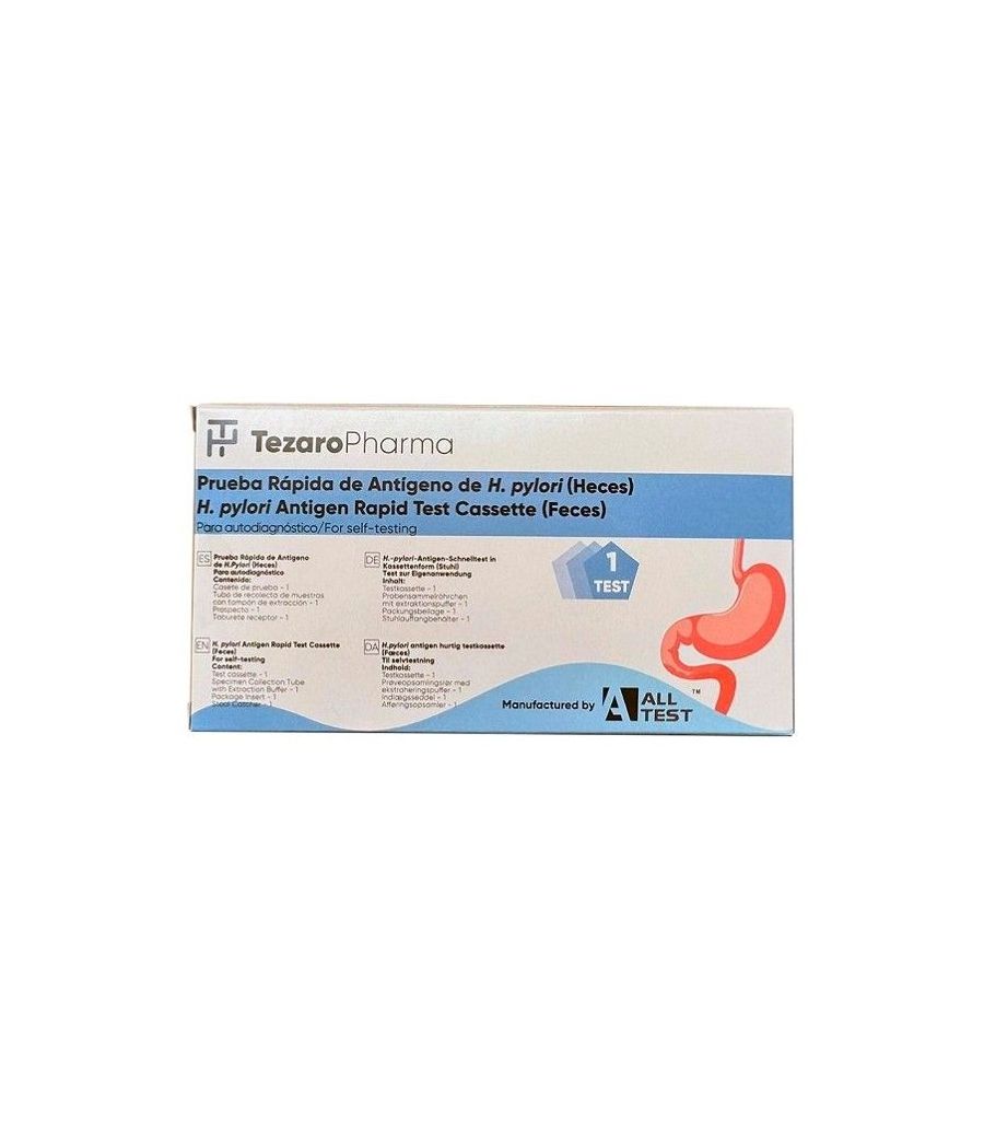 TEZARO PHARMA TEST DE HELICOBACTER PYLORI 1 UNIDAD