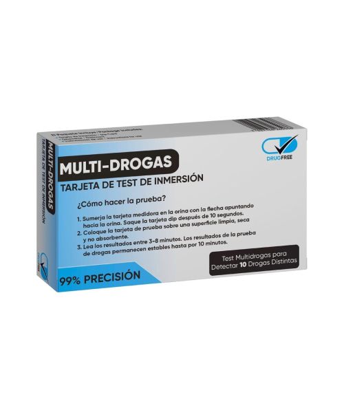A DRUGFREE TEST RAPIDO MULTIDROGAS 1 UNIDAD