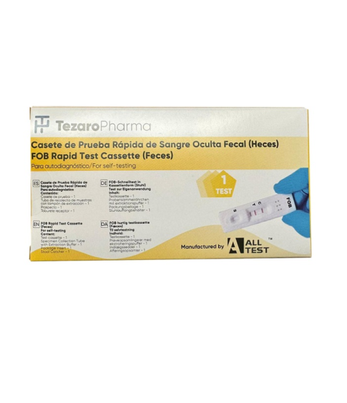 TEZARO PHARMA TEST DE DETECCION SANGRE OCULTA EN HECES 1 UNIDAD