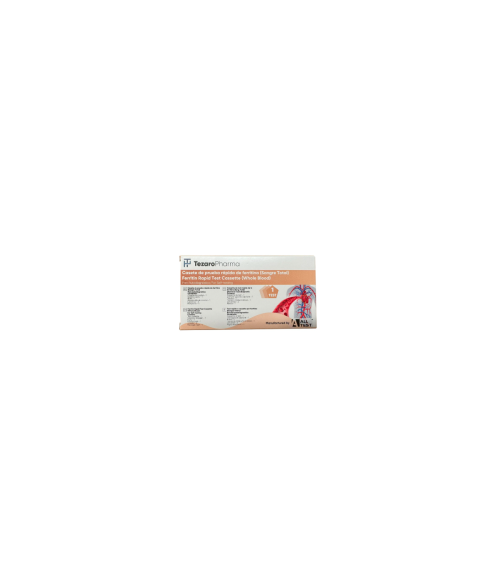 TEZARO PHARMA TEST DE FERRITINA 1 UNIDAD