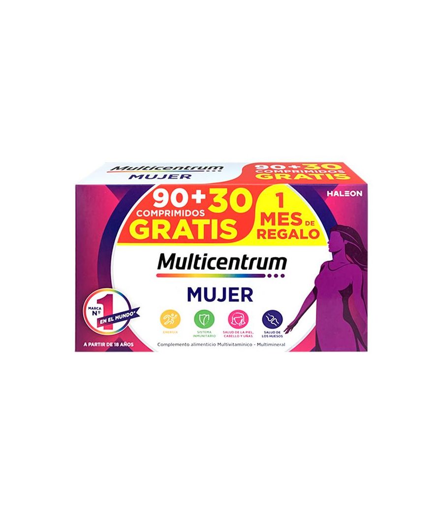 MULTICENTRUM MUJER PACK 90+30