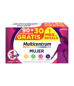 MULTICENTRUM MUJER PACK 90+30
