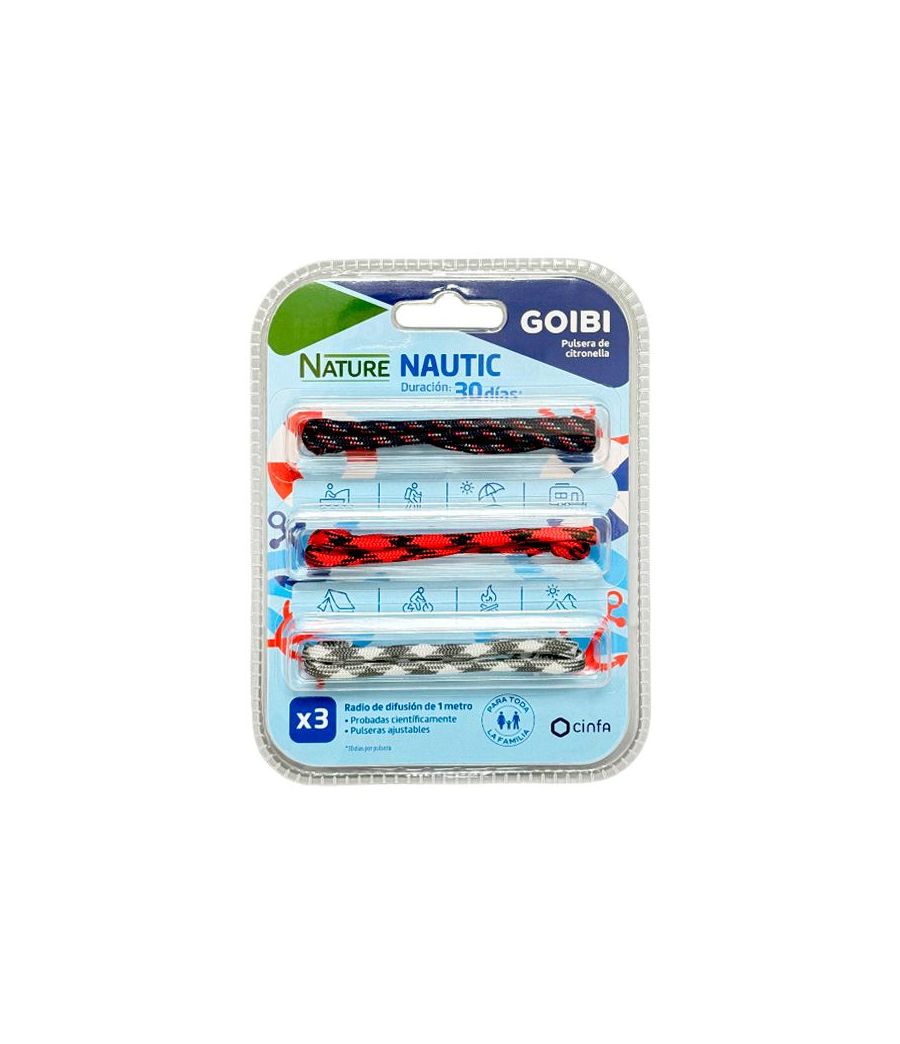 GOIBI PULSERA CITRONELLA NAUTIC X 3UD