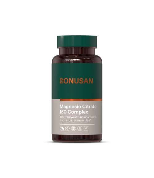 CITRATO DE MAGNESIO 150 MG COMPLEX BONUSAN 60 COMP