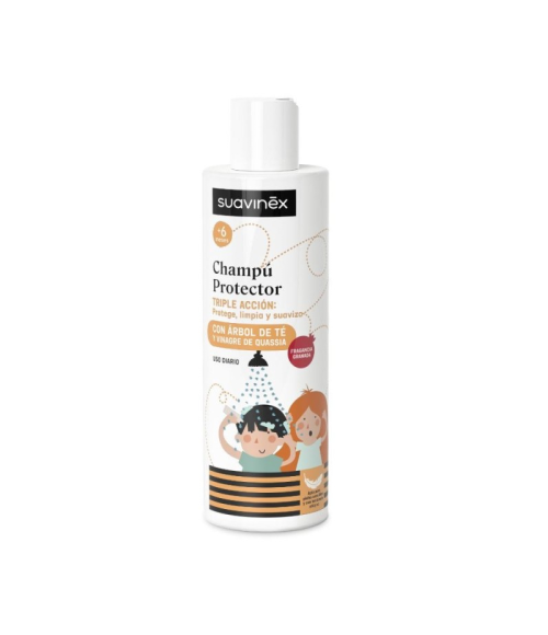 SUAVINEX CHAMPU PROTECTOR ARBOL DE TE 1 BOTELLA 250 ML