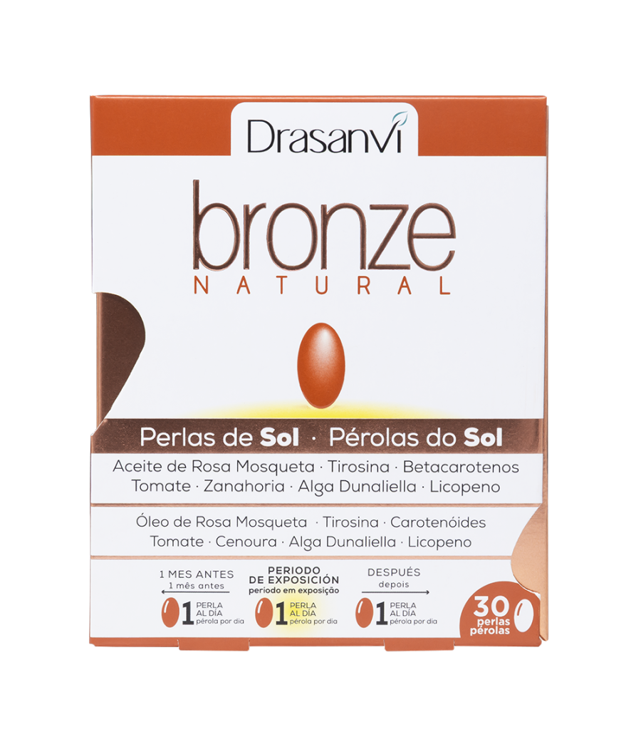 BRONZE NATURAL 30 PERLAS
