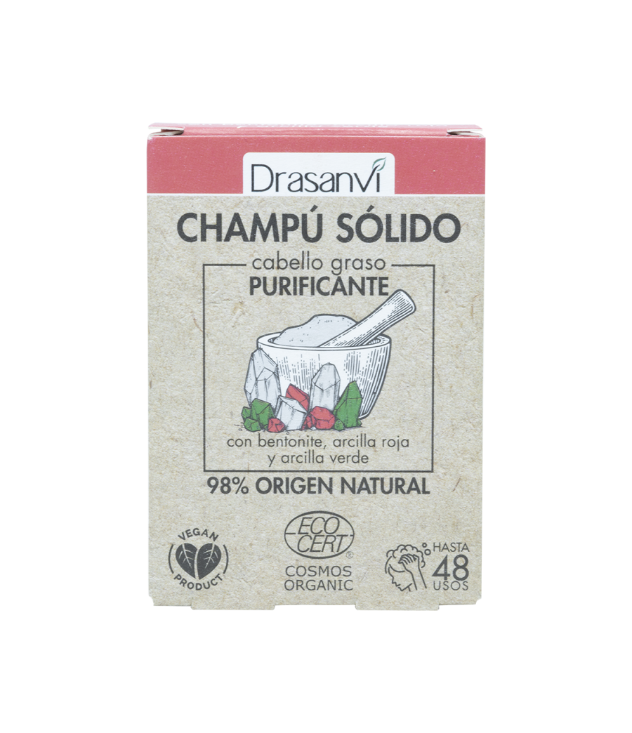 CHAMPU SOLIDO CABELLO GRASO 80GR DRASANVI