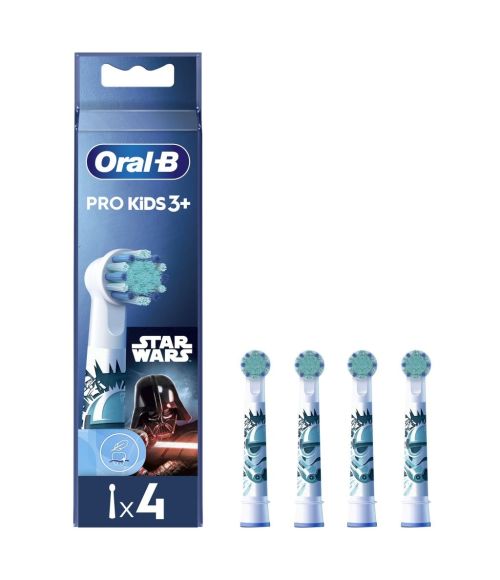 ORAL-B RECAMBIOS CEPILLO DENTAL ELECTRICO STAR WARS 4 RECAMBIOS INFANTIL PRO KIDS 3+