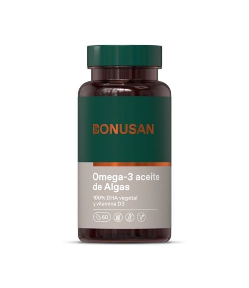 ACEITE DE ALGAS OMEGA 3 BONUSAN 60 PERLAS
