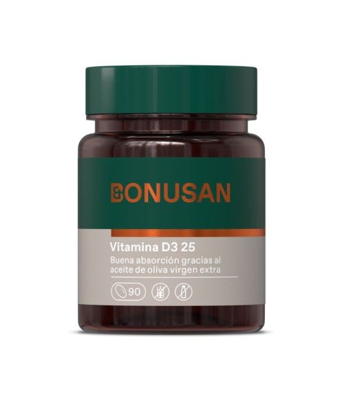 VITAMINA D3 25MCG/1000UI 90 CAPS BONUSAN
