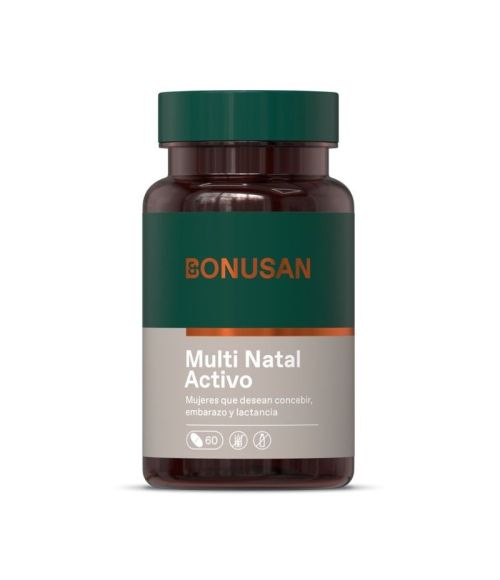MULTI NATAL ACTIVO  60 TABLETAS BONUSAN