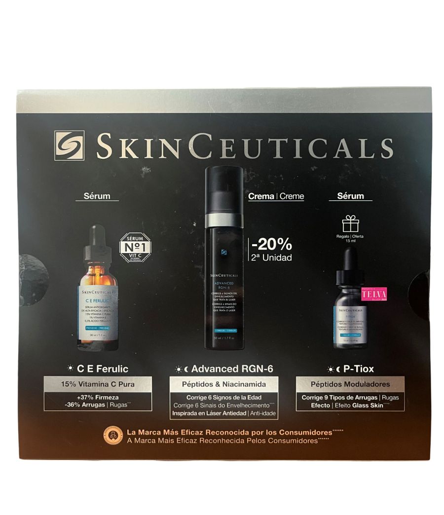 SKINCEUTICALS COFRE XMAS CE FERULIC + ADVANCED RGN-6 50ML+P-ITIOX30ML