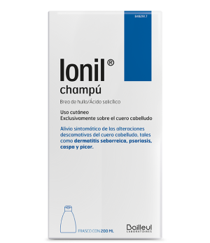 IONIL 20 mg/ml + 42,5 mg/ml CHAMPU MEDICINAL 1 FRASCO 200 ml