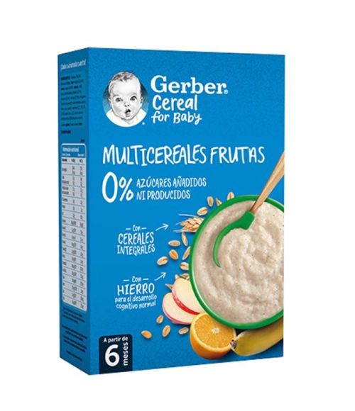 GERBER MULTICEREAL FRUTA 270GR