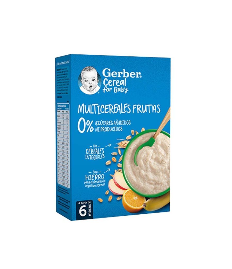 GERBER MULTICEREAL FRUTA 270GR