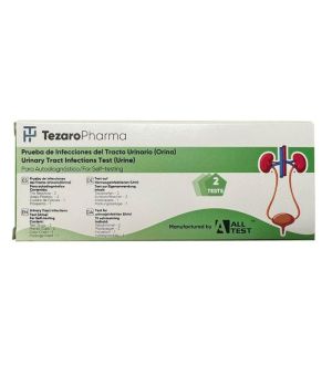 TEST DETECCION DE INFECCION URINARIA TEZARO PHARMA 2 UNIDADES