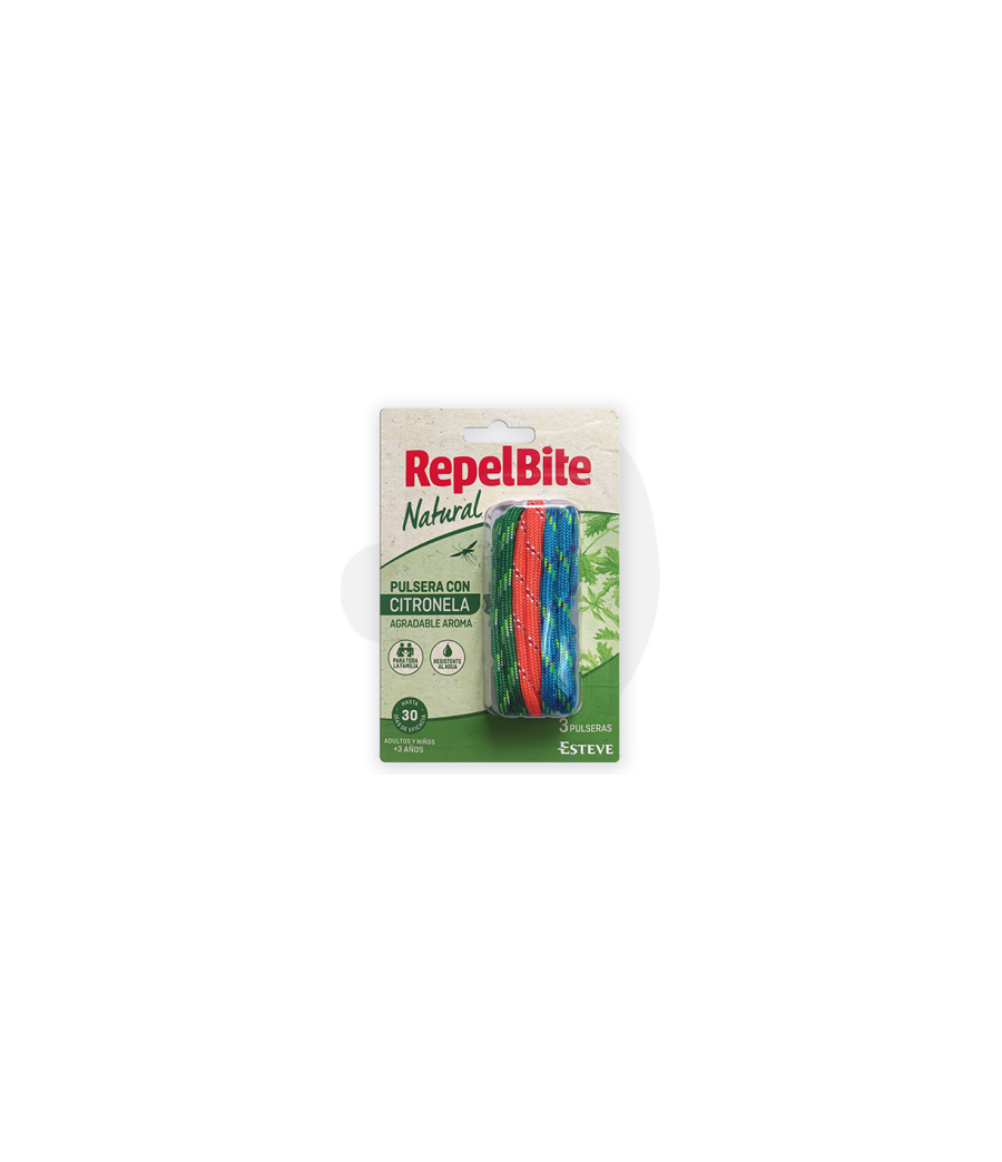 REPELBITE NAT PULSERA CUERDAS