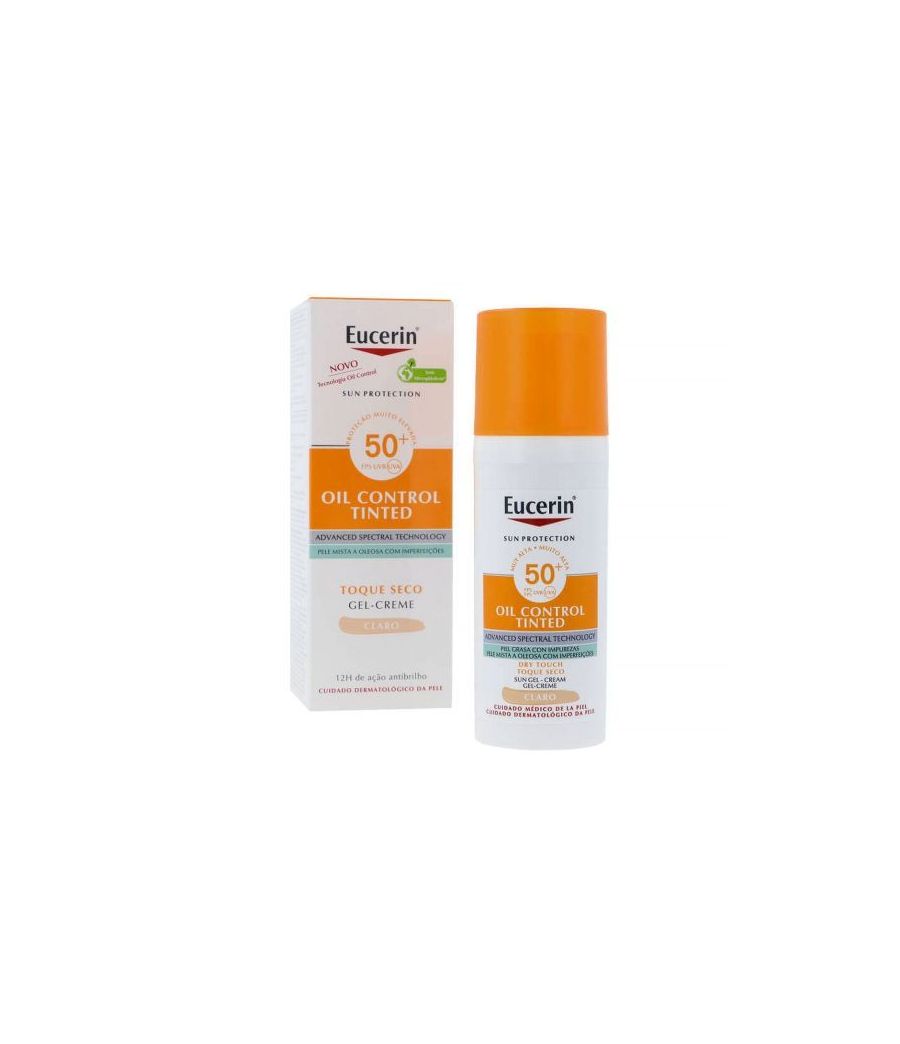 EUCERIN OIL TINTE CLAR50+ 50ML