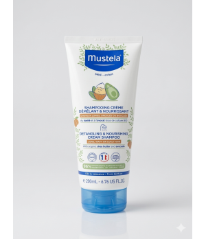 MUSTELA CHAMPU DESENREDANTE Y NUTRITIVO EN CREMA 1 TUBO 200 ML