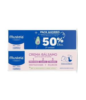 PACK MUSTELA CREMA BALSAMO 2X100ML 2º UNIDAD -50%