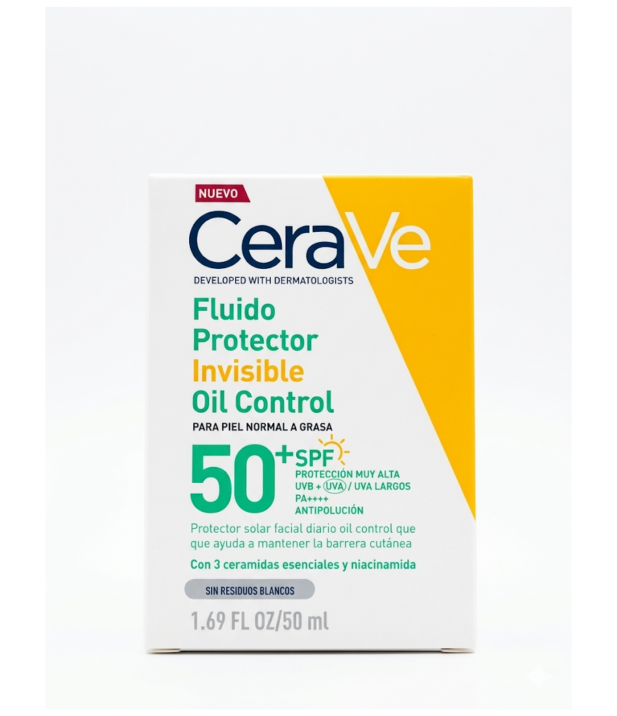 CERAVE FLUIDO PROT INV OIL SPF50 50ML