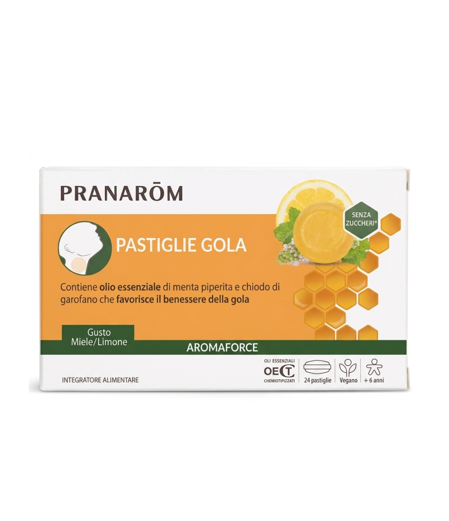 PASTILLAS GARGANTA MIEL 24 PAS