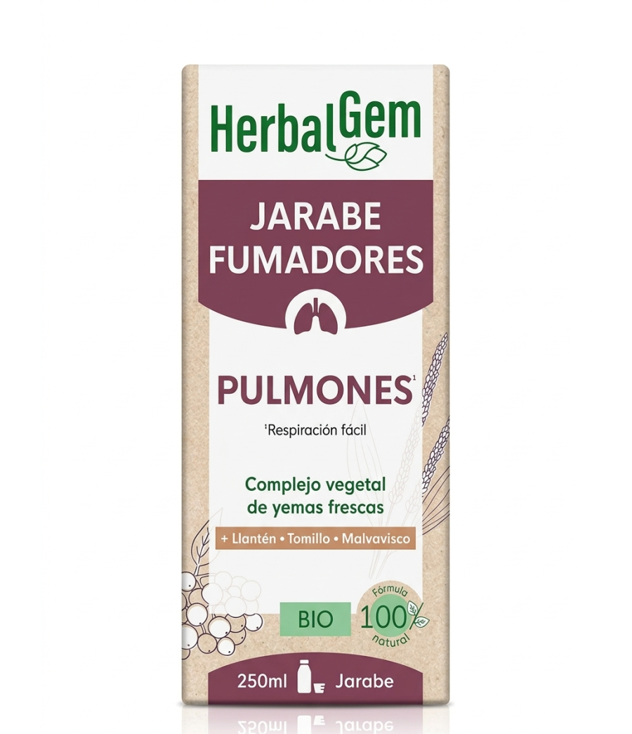 HERBALGEM JARABE DE LOS FUMADORES 1 ENVASE 250 ML