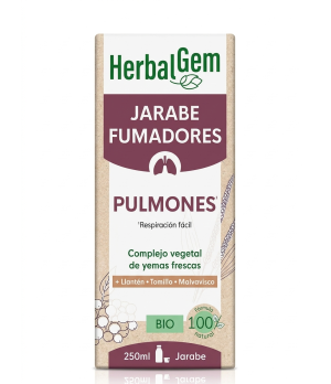 HERBALGEM JARABE DE LOS FUMADORES 1 ENVASE 250 ML