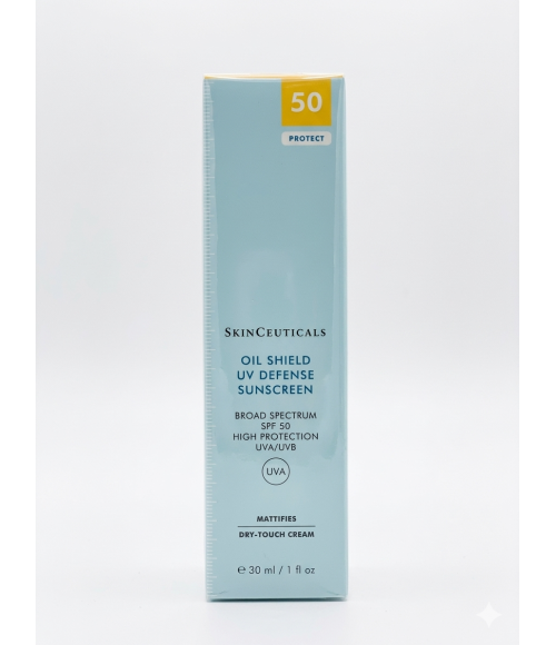 SKINCEUTICALS OIL SHIELD UV DEFENSE SUNSCREEN SPF 50 1 ENVASE  30 ML