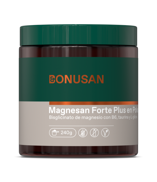 MAGNESAN FORTE PLUS POLVO 240 G BONUSAN