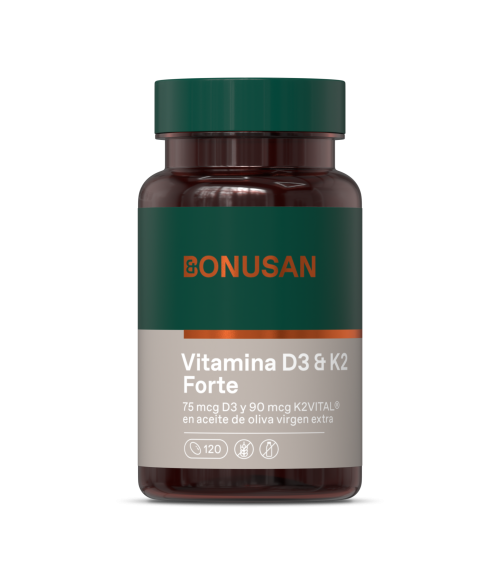VITAMINA D3 & K2 120 PERLAS BONUSAN