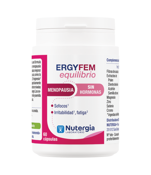 ERGYFEM EQUILIBRIO 60 CAPS BOTE NUTERGIA