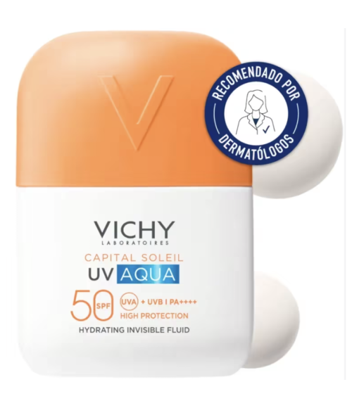 CAPITAL SOLEIL UV AQUA FLUIDO HIDRATANTE INVISIBLE 1 ENVASE 50 ML