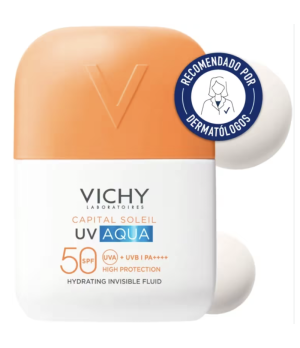 CAPITAL SOLEIL UV AQUA FLUIDO HIDRATANTE INVISIBLE 1 ENVASE 50 ML
