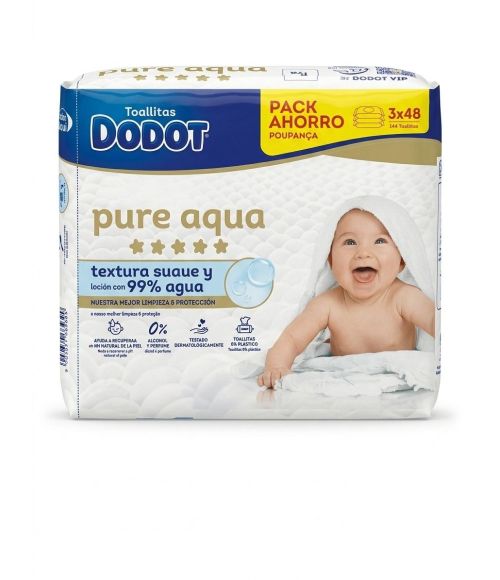 DODOT TOALLITAS PLASTICF 3X48U