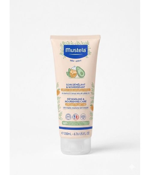 MUSTELA ACONDICIONADOR 2 EN 1 DESENREDANTE Y NUTRITIVO 1 ENVASE 200 ML