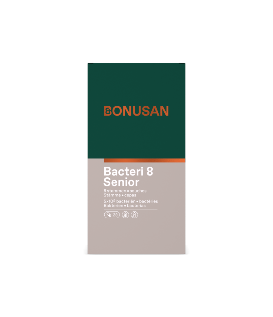 BACTERI 8 SENIOR 28 CAP GASTRORESISTENTES BONUSAN