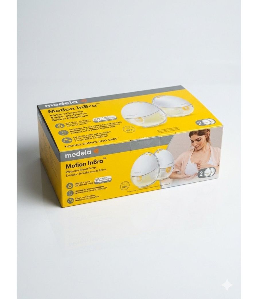 MEDELA EXTRACTOR MANOS LIBRES PORTATIL DOBLE MOTION INBRA