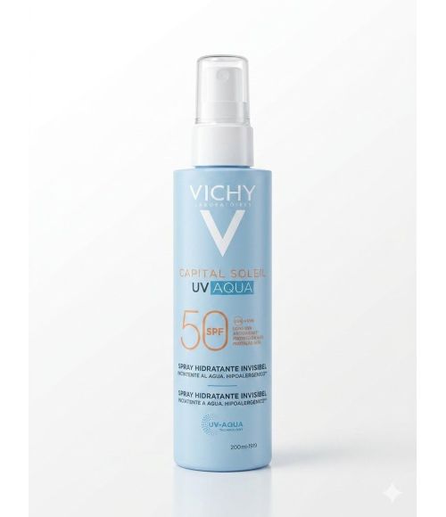 CAPITAL SOLEIL UV AQUA SPRAY SPF50+ 1 ENVASE 200 ML