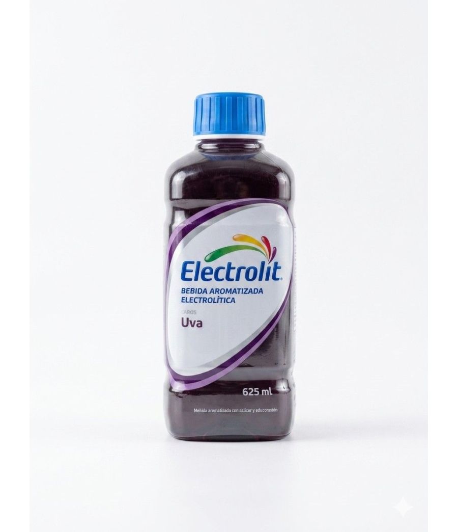 ELECTROLIT BEBIDA AROMATIZADA ELECTROLITICA 1 ENVASE 625 ML SABOR UVA