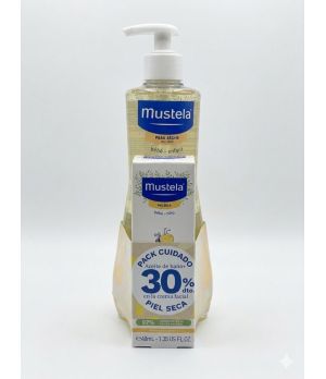 DUPLO MUSTELA BEBE ACEITE BAÑO + CC. 30% DESCUENTO