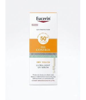EUCERIN SUN OIL CONTROL DRY TOUCH UV SERUM SPF 50+ 1 ENVASE 30 ML
