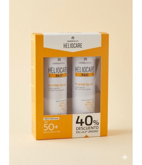 PACK HELIOCARE INVISIBLE SPRAY 2º UNIDAD -40%