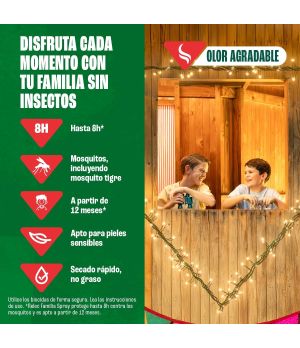 Relec Familia Spray Repelente Mosquitos 100ml | Farmacia Labandeira