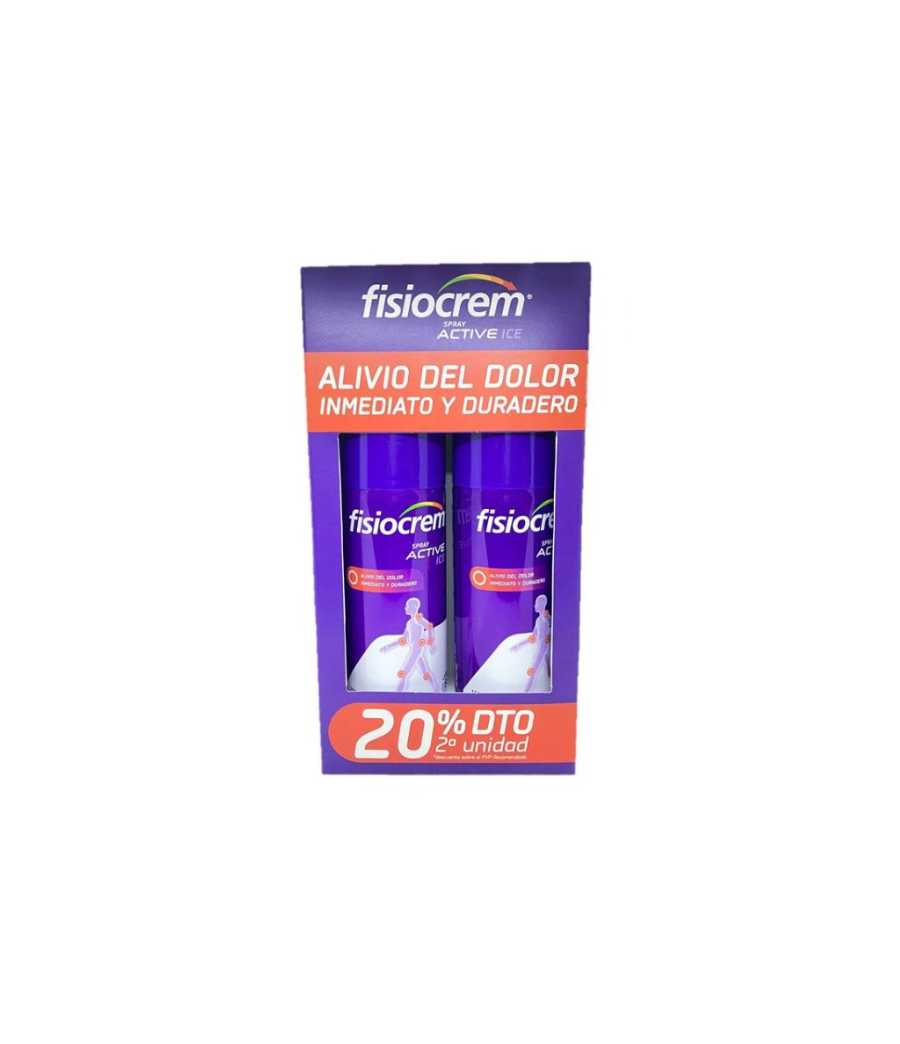 DUPLO FISIOCREM SPRAY DESCUENTO 20% 2ª UNID