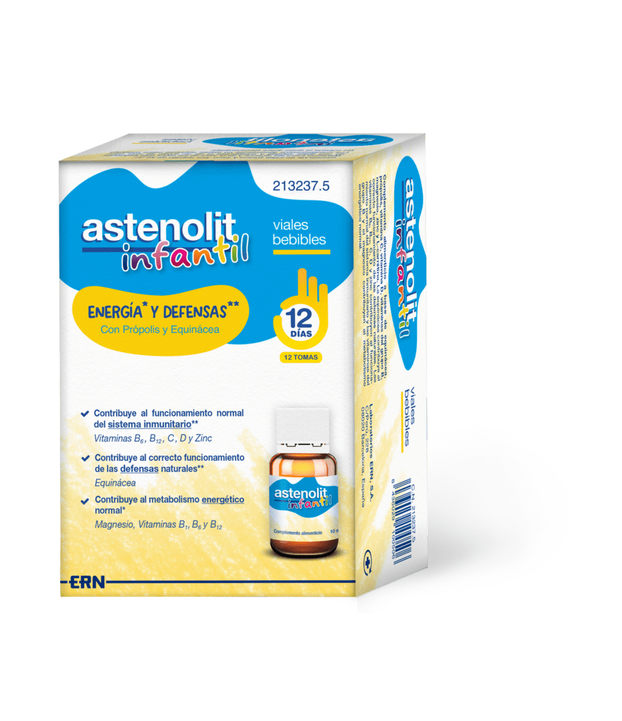 ASTENOLIT INFANTIL 12 VIALES 10 ML